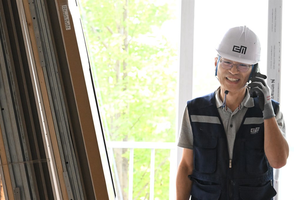 양주 현장 싱크대 주변 설비 점검